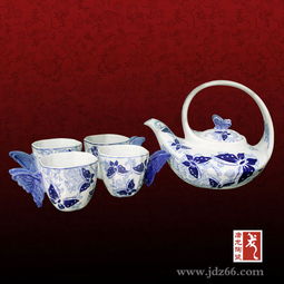 景德镇陶瓷茶具定做 手绘陶瓷茶具价格