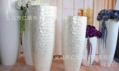 【厂家直销酒店大型落地式陶瓷花瓶摆件家居装饰工艺礼品摆设】义乌市仁曦电子商务商行 - 产品库