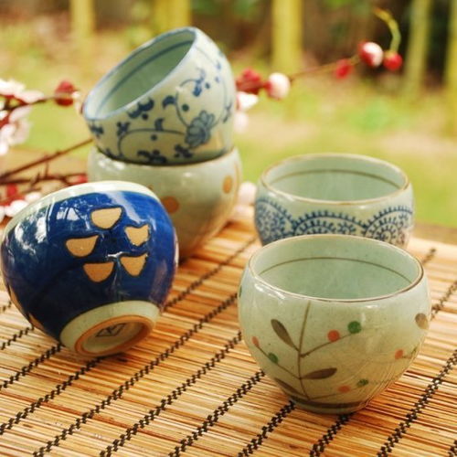 奇居良品 九木日式个性陶瓷五彩云祥 茶具茶 堆糖,美好生活研究所