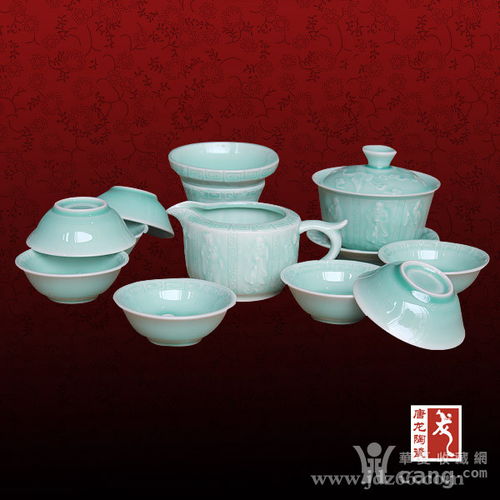 中秋节礼品陶瓷茶具
