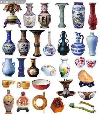多款古代瓷器图片