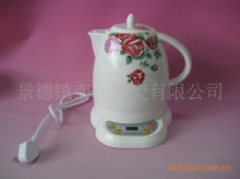 热销陶瓷加热壶(图)、厂家直销、品质保正、确保正宗_景德镇壶、瓶公司_